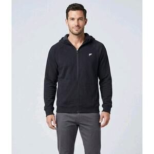 Fabletics Men's Black Zip-Up Hoodie